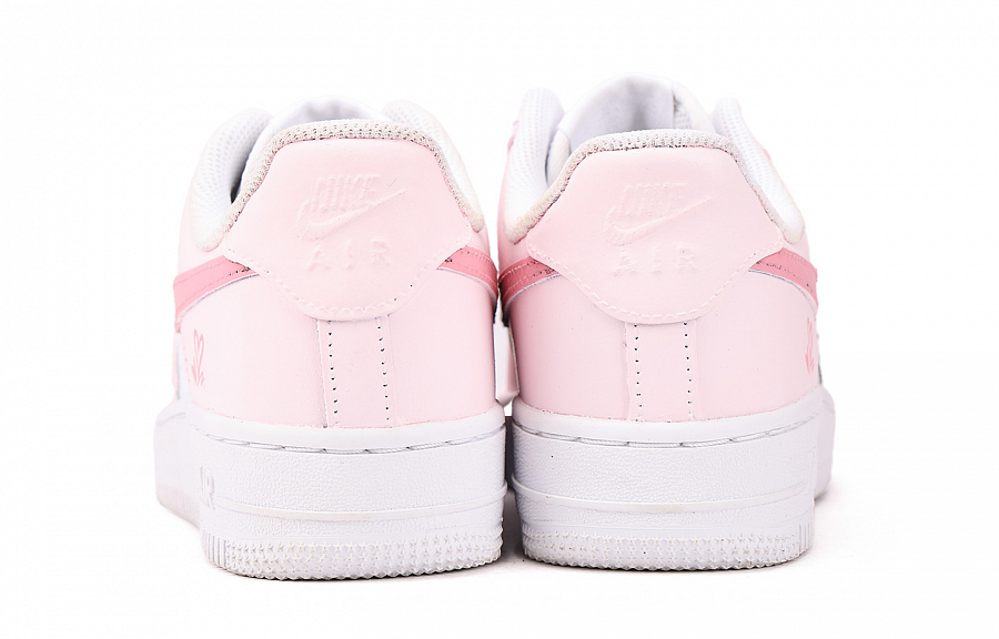 Nike Air Force 1 Anti Slip Wear Resistant Low Top Skateboard Shoes Women's Pink White купить в интернет-магазине Yoocart с быстрой доставкой по России.