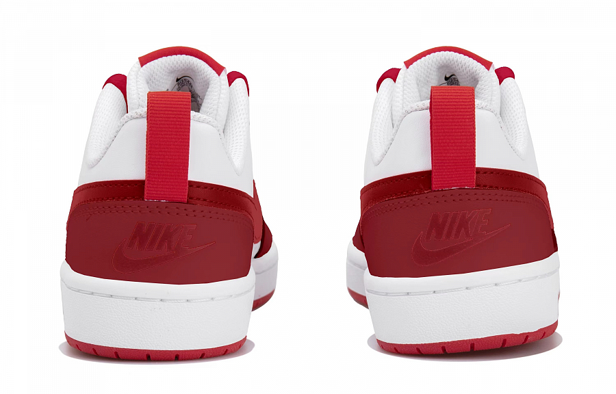 Nike Court Borough 2 Low Top Skateboard Shoes Women's White Red купить в интернет-магазине Yoocart с быстрой доставкой по России.