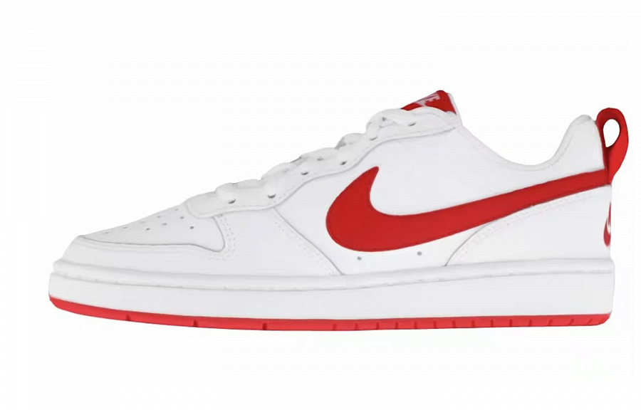 Nike Court Borough 2 Low Top Skateboard Shoes Women's White Red купить в интернет-магазине Yoocart с быстрой доставкой по России.