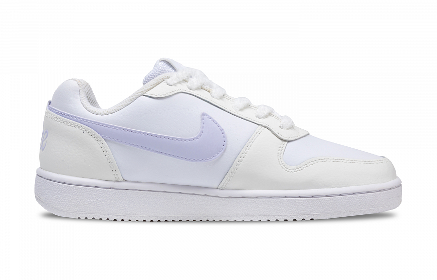 Nike EBERNON Taro Coconut Anti-Slip Wear-Resistant Low-Top Skateboard Shoes Women's White Purple купить в интернет-магазине Yoocart с быстрой доставкой по России.