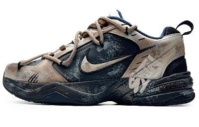 Nike Air Monarch 4 Chunky Sneakers Unisex Low top Black/Brown