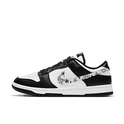 Nike Dunk Coverage Slip Resistant Impact Resistance Wear Resistant Low Top Skateboard Shoes Men's Black