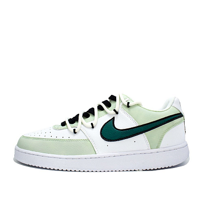 Nike Court Vision Skateboard Shoes Unisex Low top Green/White