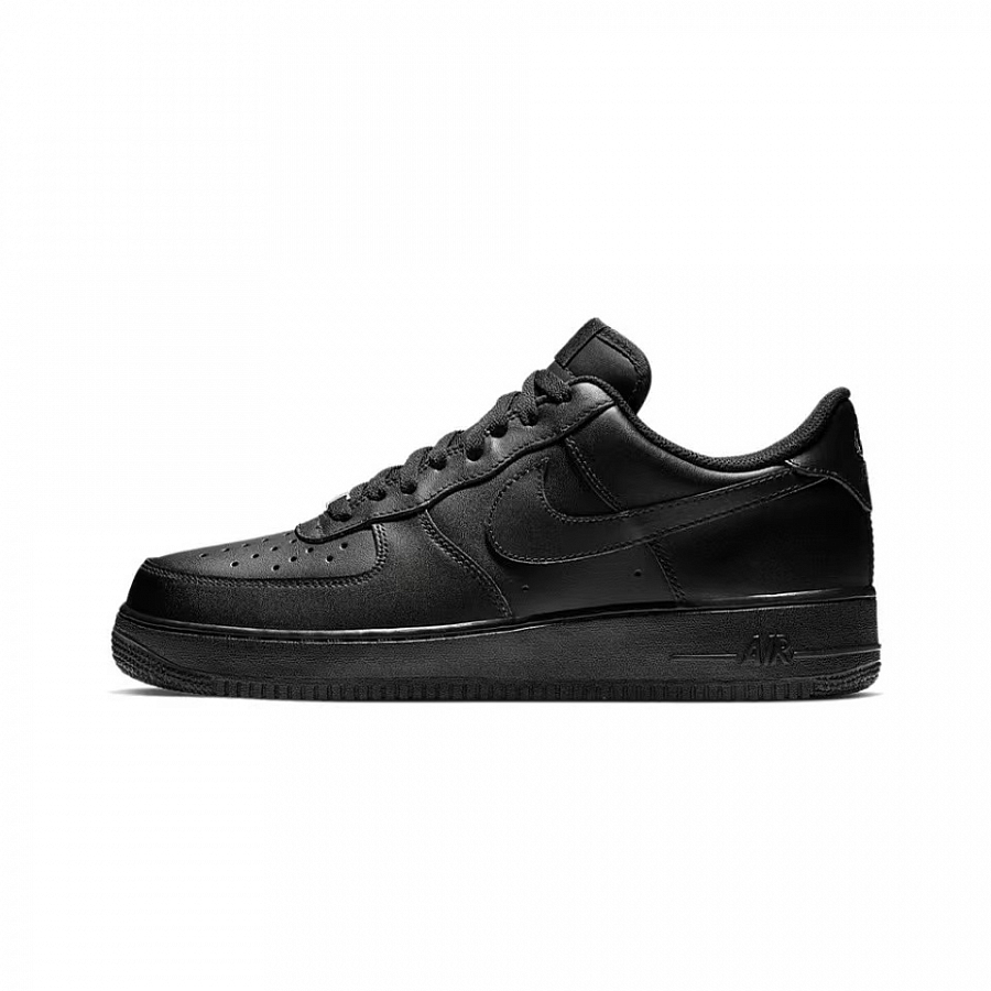 Nike Air Force 1 Anti Slip Wear Resistant Low Top Skateboard Shoes Unisex Black White купить в интернет-магазине Yoocart с быстрой доставкой по России.