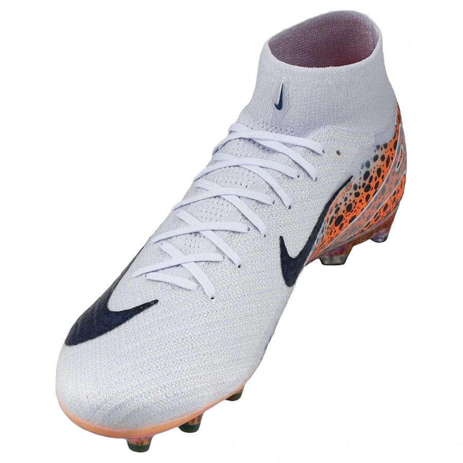 Nike Anti Slip Wear Resistant Soccer Shoes Men's White Orange купить в интернет-магазине Yoocart с быстрой доставкой по России.