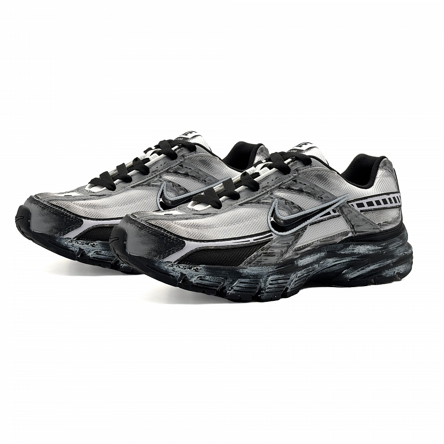 Nike Initiator Cushioning And Breathable Low Top Running Shoes Men's Black Gray купить в интернет-магазине Yoocart с быстрой доставкой по России.
