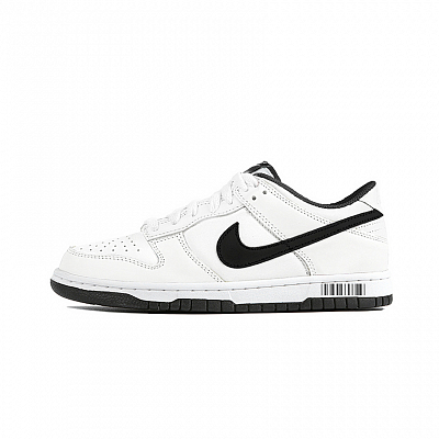 Nike Dunk Wear resistant And Lightweight Low Top Skateboard Shoes Unisex White
