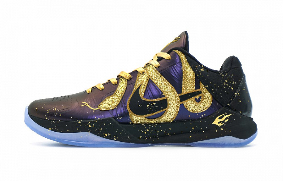 Nike Kobe 5 Slip Resistant Abrasion Resistant Low top Basketball Shoes Men's Black купить в интернет-магазине Yoocart с быстрой доставкой по России.