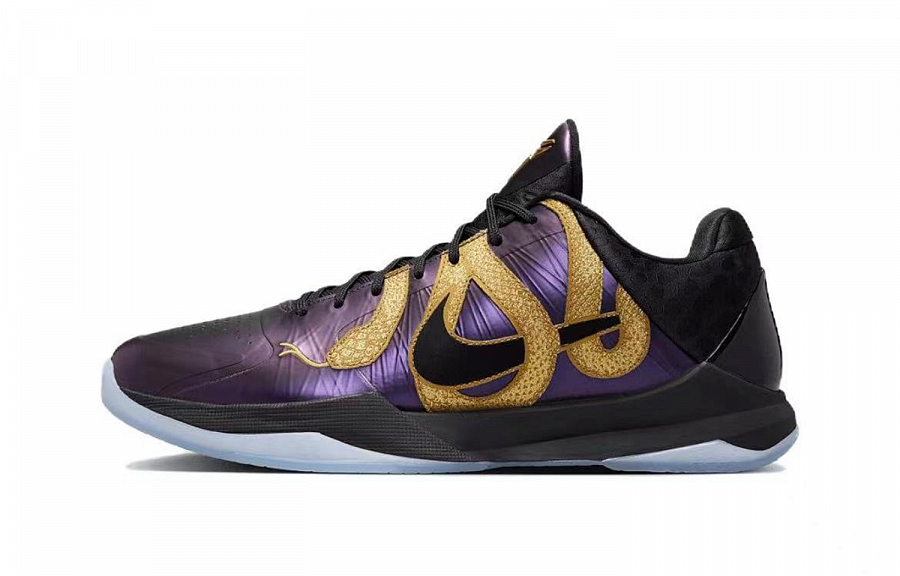 Nike Kobe 5 Slip Resistant Abrasion Resistant Low top Basketball Shoes Men's Black купить в интернет-магазине Yoocart с быстрой доставкой по России.