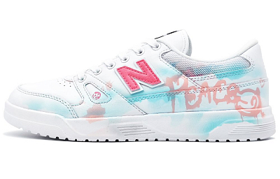 New Balance NB Ct20 Shock Absorbers Low Top Skateboard Shoes Unisex White Cyan