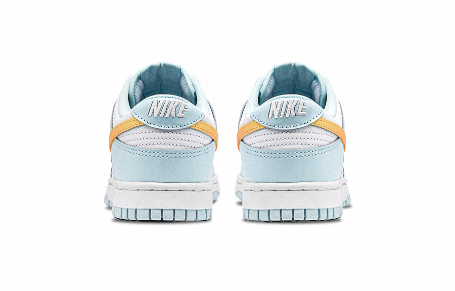 Nike Dunk Sunlight Sea Salt Abrasion Resistant Low Top Skateboard Shoes Women's Orange Blue купить в интернет-магазине Yoocart с быстрой доставкой по России.