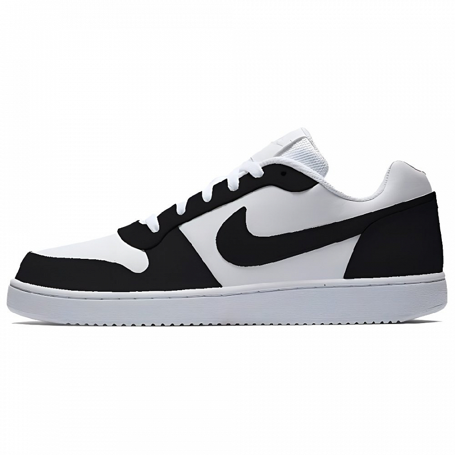 Nike EBERNON Not Black, Then White Anti Slip Wear Resistant Low Top Skateboard Shoes Men's Black White купить в интернет-магазине Yoocart с быстрой доставкой по России.