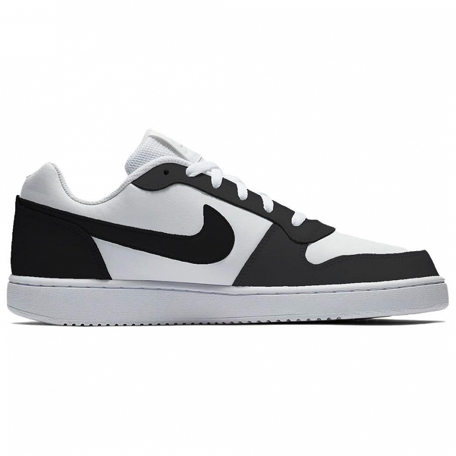 Nike EBERNON Not Black, Then White Anti Slip Wear Resistant Low Top Skateboard Shoes Men's Black White купить в интернет-магазине Yoocart с быстрой доставкой по России.