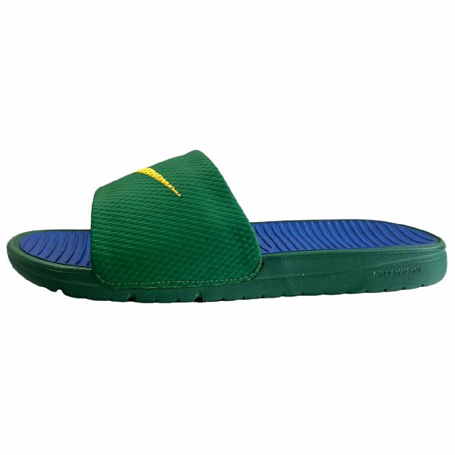 Nike Benassi Solarsoft Slide Slippers Men's Olive Green купить в интернет-магазине Yoocart с быстрой доставкой по России.