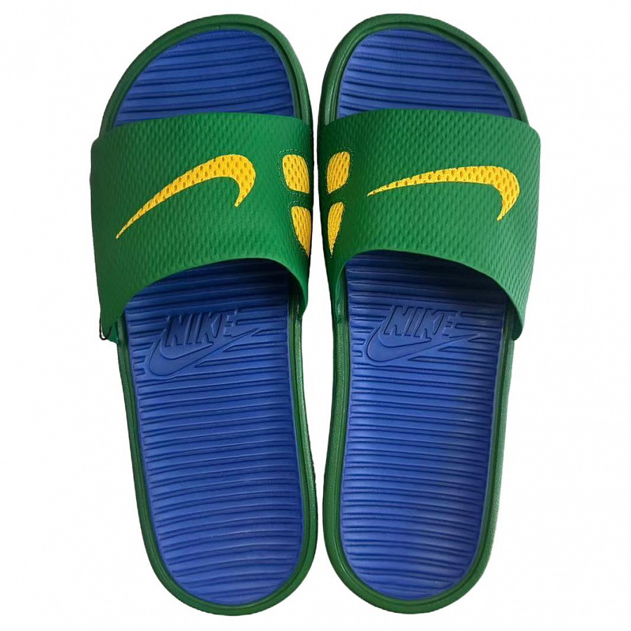 Nike Benassi Solarsoft Slide Slippers Men's Olive Green купить в интернет-магазине Yoocart с быстрой доставкой по России.