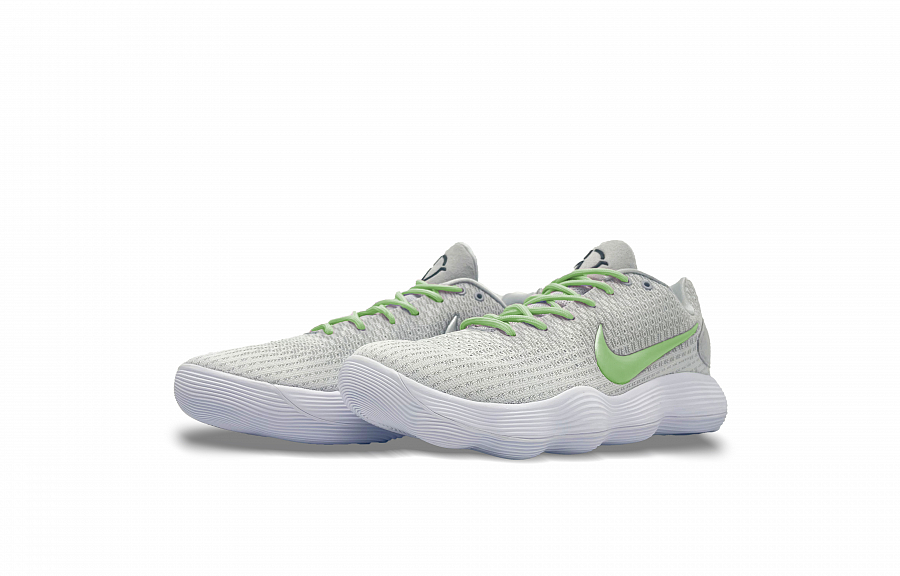 Nike Hyperdunk 2017 Low Top Basketball Shoes Men's Gray Green купить в интернет-магазине Yoocart с быстрой доставкой по России.