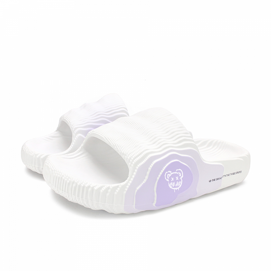 Adidas Originals ADILETTE 22 Abrasion Resistant Slide Slippers Unisex Purple White купить в интернет-магазине Yoocart с быстрой доставкой по России.