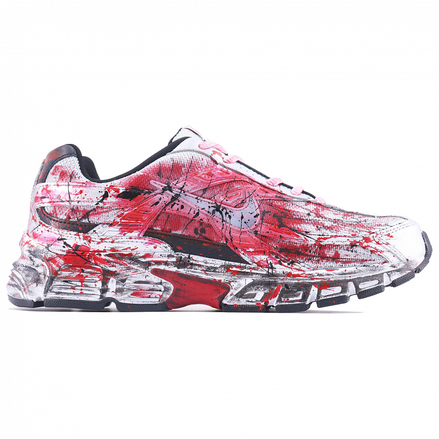 Nike Initiator Low Top Running Shoes Men's Black Red Silver купить в интернет-магазине Yoocart с быстрой доставкой по России.