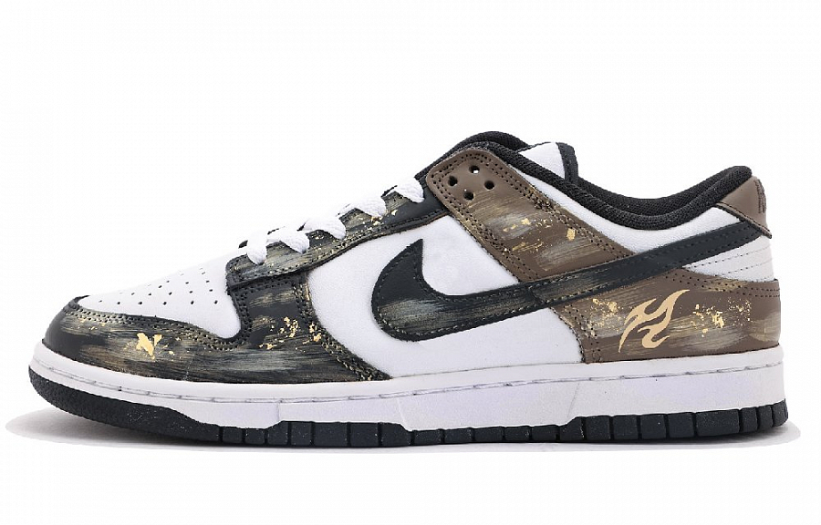 Nike Dunk Abrasion Resistant Low Top Skateboard Shoes Unisex Black Brown купить в интернет-магазине Yoocart с быстрой доставкой по России.