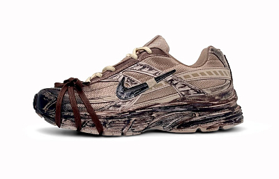Nike Initiator Low Top Running Shoes Women's Brown