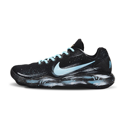 Nike Hyperdunk 2017 Cushioning, Wear Resistant Low Top Basketball Shoes Men's Blue
