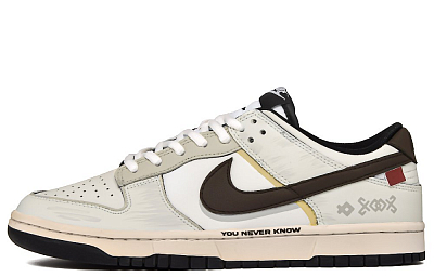 Nike Dunk Northern Desert Anti Slip Wear Resistant Low Top Skateboard Shoes Unisex Beige Brown