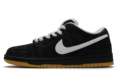Nike Dunk SB 'black Hole Ultra' Anti Slip Wear Resistant Low Top Skateboard Shoes Unisex Black Gray