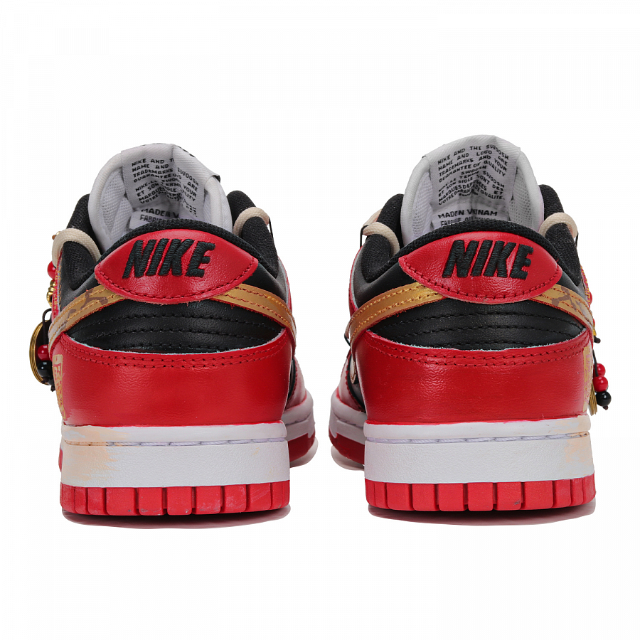 Nike Dunk Anti-Slip Wear-Resistant Low-Top Skateboard Shoes Unisex Black Red Gold купить в интернет-магазине Yoocart с быстрой доставкой по России.