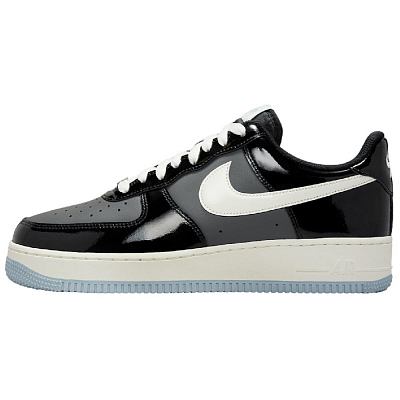 Nike Air Force 1 Anti Slip Wear Resistant Low Top Skateboard Shoes Unisex Black