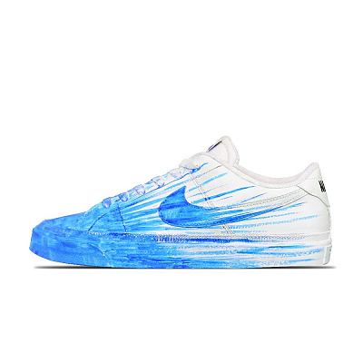 Nike Court Legacy Skateboard Shoes Men's Low top Blue