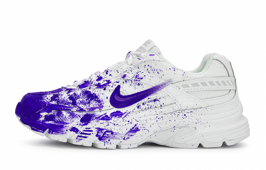 Nike Initiator Anti Slip Wear Resistant Low Top Running Shoes Women's White Blue Purple купить в интернет-магазине Yoocart с быстрой доставкой по России.