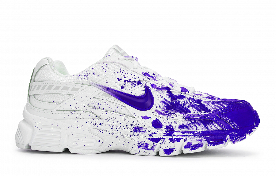 Nike Initiator Anti Slip Wear Resistant Low Top Running Shoes Women's White Blue Purple купить в интернет-магазине Yoocart с быстрой доставкой по России.