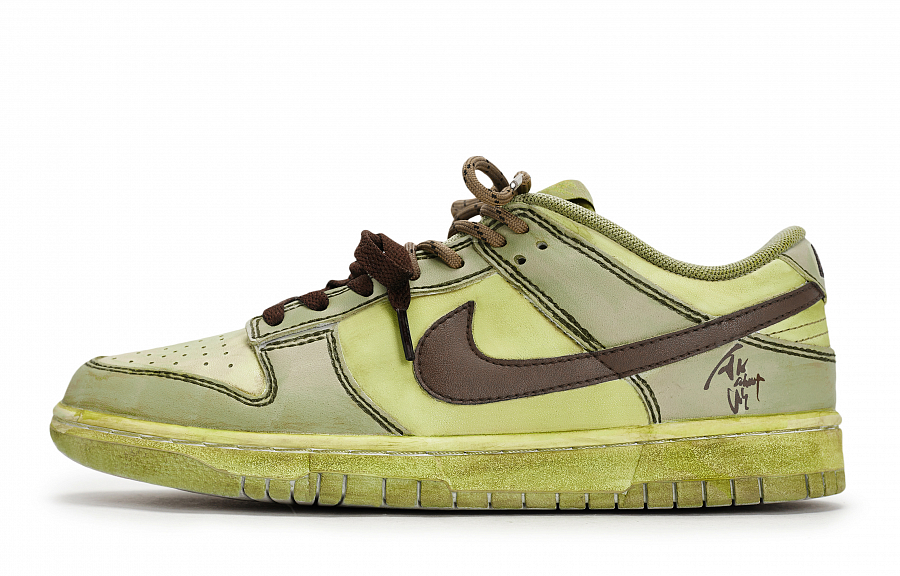 Nike Dunk Skateboard Shoes Men's Low top Pink/Yellow/Brown купить в интернет-магазине Yoocart с быстрой доставкой по России.