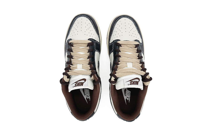 Nike Dunk Anti-Slip Wear-Resistant Low-Top Skateboard Shoes Women's Beige Black купить в интернет-магазине Yoocart с быстрой доставкой по России.