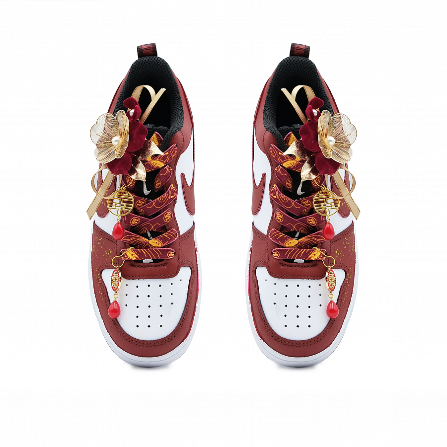 Nike Court Borough Slip Resistant Abrasion Resistant Low top Skateboard Shoes Women's Red купить в интернет-магазине Yoocart с быстрой доставкой по России.