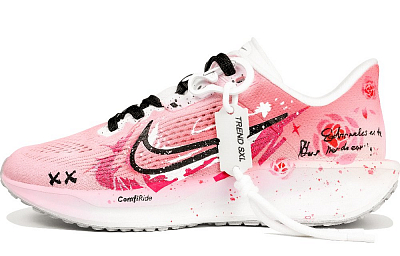 Nike Quest 6 Low Top Running Shoes Men's Tough Guy Pink