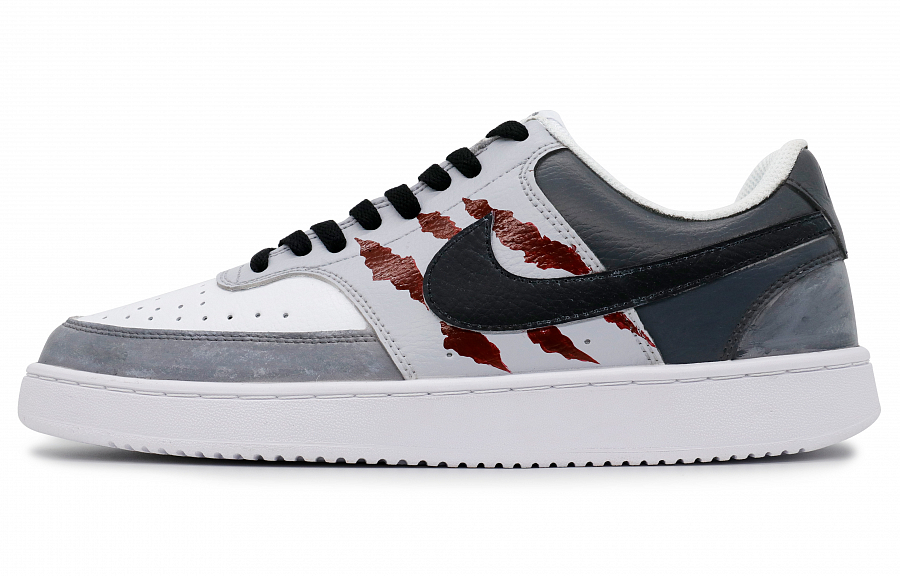 Nike Court Vision 1 Magic Claw Spirit, Blue Love Anti Slip Wear Resistant Low Top Skateboard Shoes Men's Black Gray купить в интернет-магазине Yoocart с быстрой доставкой по России.