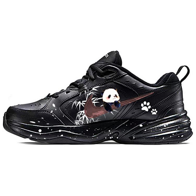 Nike Air Monarch 4 Chunky Sneakers Unisex Low top Black/White
