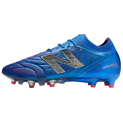 New Balance Tekela Elite V5 Abrasion Resistant Soccer Shoes Unisex Blue Silver
