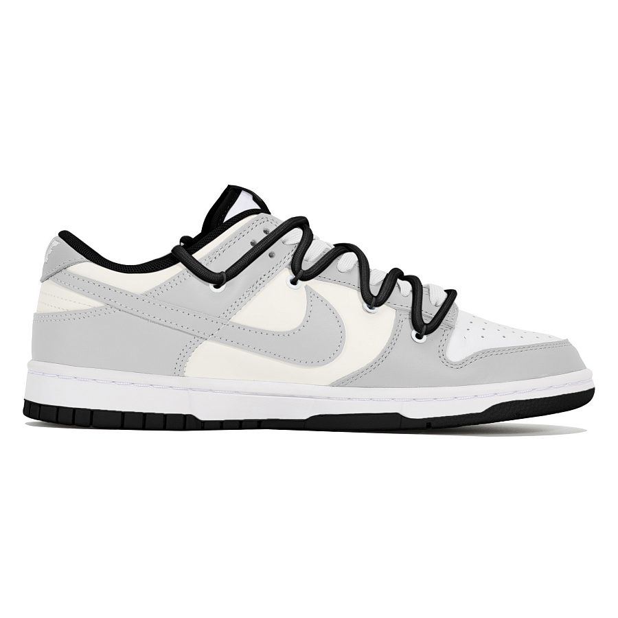 Nike Dunk Joy Lemon Abrasion Resistant Low Top Skateboard Shoes Men's Gray White купить в интернет-магазине Yoocart с быстрой доставкой по России.