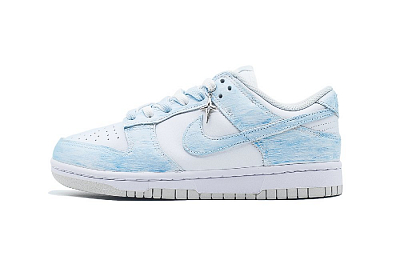Nike Dunk Skateboard Shoes Unisex Low top Blue/Gray/White