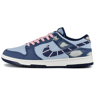 Nike Dunk West Coast Anti Slip Wear Resistant Low Top Skateboard Shoes Men's Classical Style Teal
