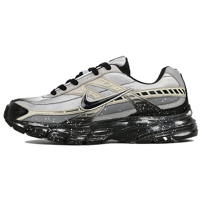 Nike Initiator Abrasion Resistant Low Top Running Shoes Men's Gray