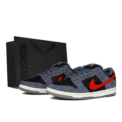Nike Dunk SB Cushioning Low top Skateboard Shoes Unisex Black Blue