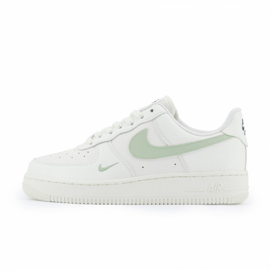 Nike Air Force 1 Anti Slip Wear Resistant Low Top Skateboard Shoes Women's White Green купить в интернет-магазине Yoocart с быстрой доставкой по России.
