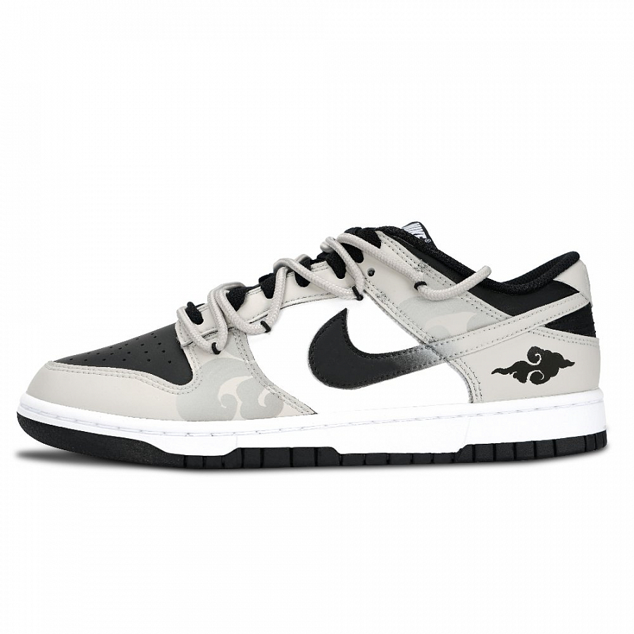 Nike Dunk Black White, Soaring Through Clouds Anti Slip Wear Resistant Low Top Skateboard Shoes Unisex Black White купить в интернет-магазине Yoocart с быстрой доставкой по России.