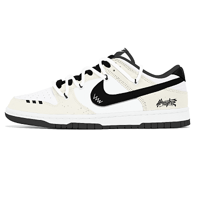 Nike Dunk Lemon Joy Abrasion Resistant Low Top Skateboard Shoes Unisex Ecru