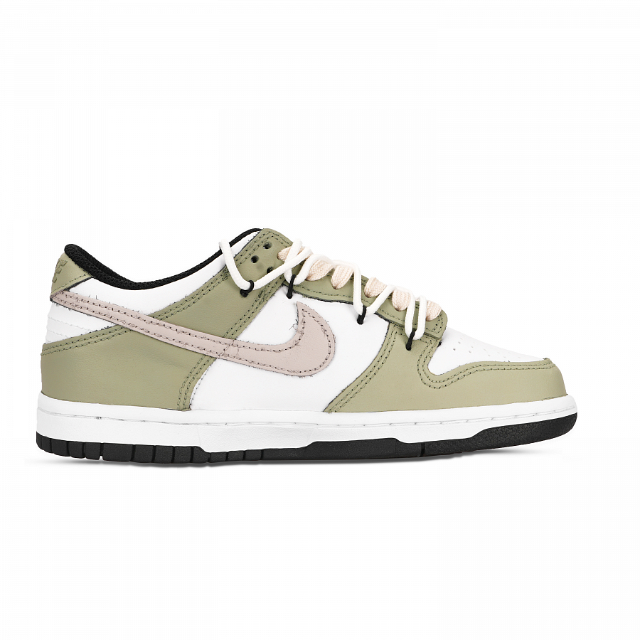 Nike Dunk Green Spring Mood Abrasion Resistant Low Top Skateboard Shoes Unisex Green Pink White купить в интернет-магазине Yoocart с быстрой доставкой по России.