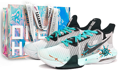 Nike Air Max Impact 3 Slip Resistant Abrasion Resistant Low top Basketball Shoes Men's Aurora Blue