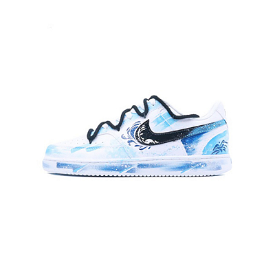 Nike Court Vision 1 Skateboard Shoes Unisex Low top White